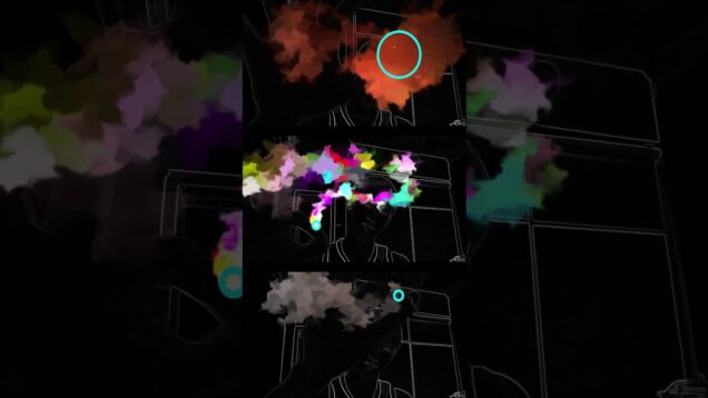 Watercolor hand tracking brush in touchdesigner #touchdesigner #animation #art #design #designer