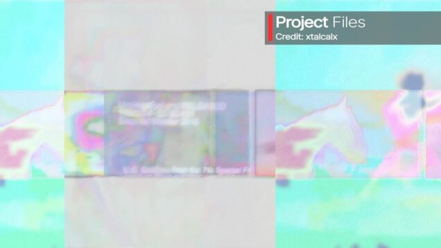 XTALCALX TOUCHDESIGNER PROJECT FILE XTAL-PF-007 VISION COLOR LAMP