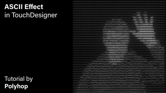 250529 SkillSketch ASCII in TouchDesigner