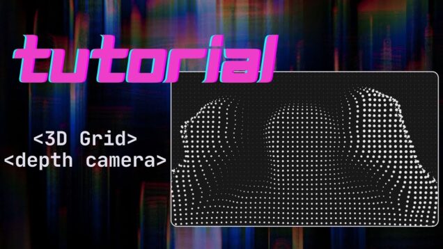 3D Grid with KINECT | #touchdesigner