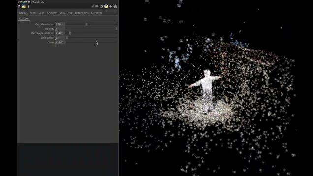 ASCII in 3D – TouchDesigner