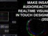 Audioreactive visuals using realtime AI stem splitting in TouchDesigner using VJLab (2025)