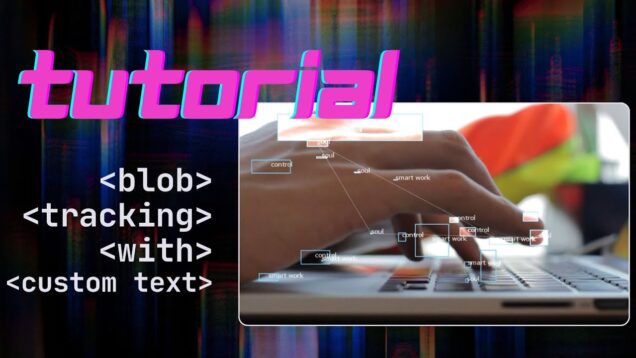 Blob Tracking | ID Rename Blob | #touchdesigner