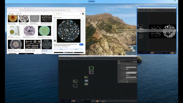 Circle Packing + replicators in TouchDesigner