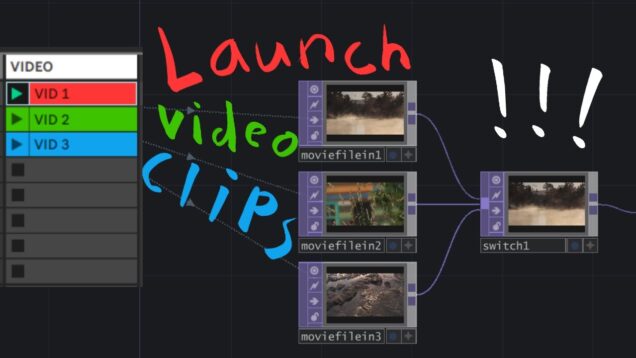 Create a Video Clip Launcher for Ableton with TouchDesigner!