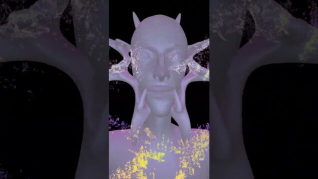 Day 7 #Berlin #AudioreactiveVisuals #VisualArtist #3DAnimation  #TouchDesigner #ElectronicMusicArt