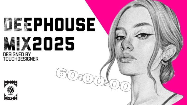 DeepHouse Mix 2025 – for FOCUS & EXERCISE | With TouchDesigner Visualizer