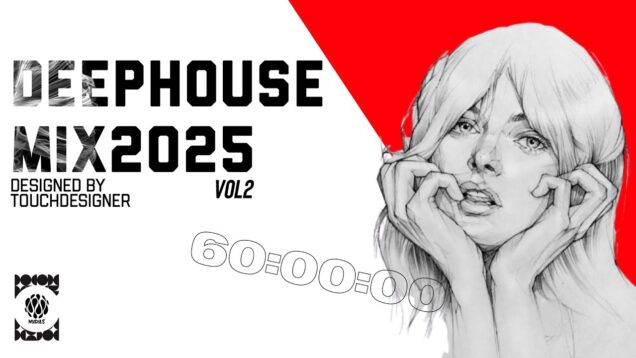 DeepHouse Mix 2025 VOL 2 – for FOCUS & EXERCISE | With TouchDesigner Visualizer