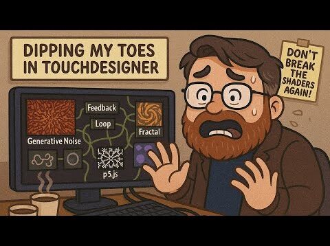 Dipping My Toes In TouchDesigner | Creative Exploration EP106