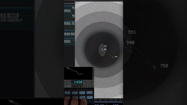 fingerdrumming sounds and visuals #touchdesigner #ableton