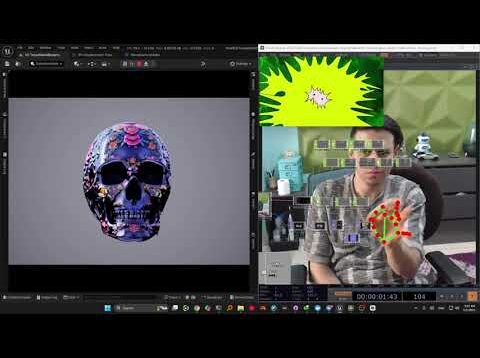 @Flume  x @JPEGMAFIA  – Track1 ( Live Interactive Visual [ UE5 @TouchDesignerOfficial  ] #ue5