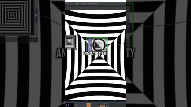 Generative Bridget Riley Composition in TouchDesigner