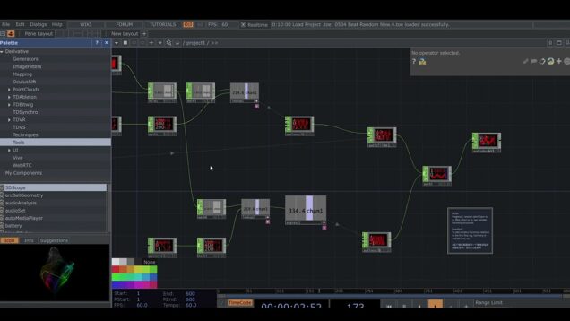 Random Pitches+Bpm+Filter+Harmonies — TouchDesigner