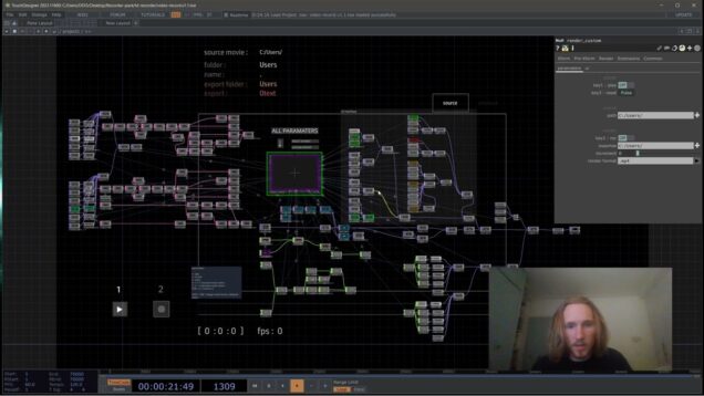Record any video in TouchDesigner (free dl)