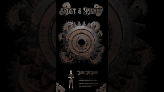 Rust&Riches Interactive TouchDesigner Game
