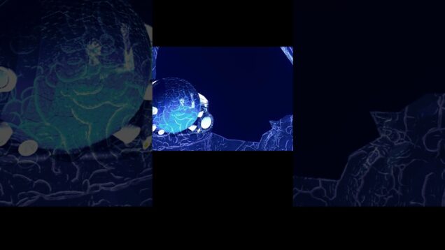 Scanning in the sub for the shark.#touchdesigner #Audio #reactive #3d #realtime #realtimeanimation