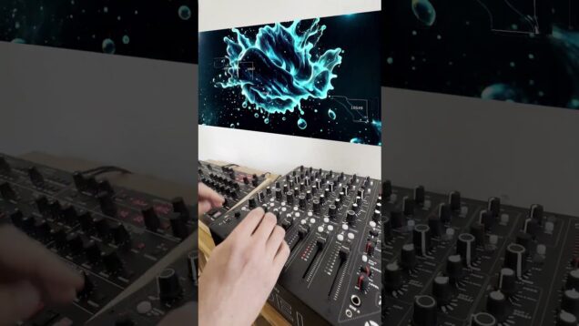 Synth Jam × Audioreactive Art #synthesizers  #audioreactive⠀ #touchdesigner