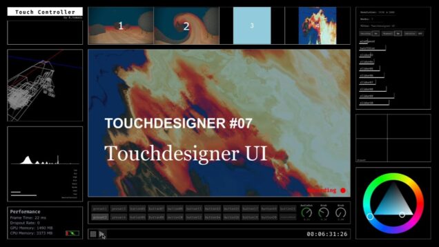 TD07: General-Purpose UI in TouchDesigner