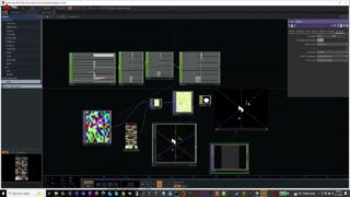 TouchDesigner and EEG data being fed into network