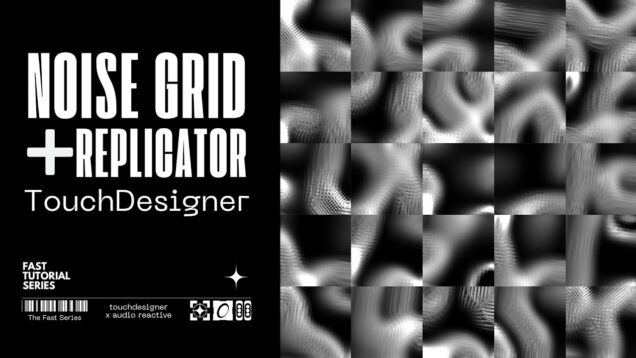 TouchDesigner Tutorial: Noise Grid Generator Using Replicator and Custom Base Component