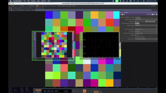 【初心者向けTutorial】noise top解説【TouchDesigner】