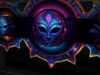 Virtual Psytrance Stage Decor | made with TouchDesigner + Resolume