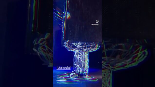 36 modules of 4M High 3D Volumetric LED Display 291600P 1800U 874800DMX-Chs Control by Touchdesigner