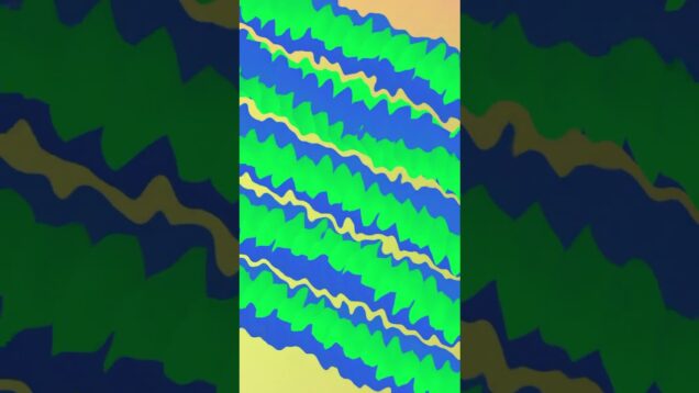 acrylic pour || made in #touchdesigner #lunarcalendar #ableton #visuals  #creativecoding