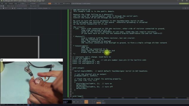 ARDUINO TD OPERATORS – TOUCHDESIGNER