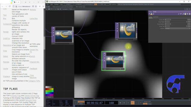 CROP – TOP OPERATORS TOUCHDESIGNER – PARTE L