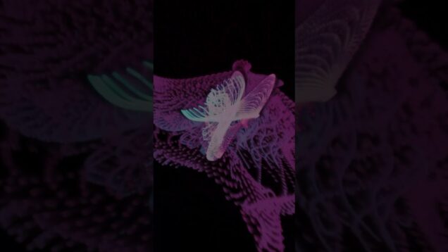 Day 23 #berlin #audioreactivevisuals #audioreactive #VisualArtist #3DAnimation #TouchDesigner #vj