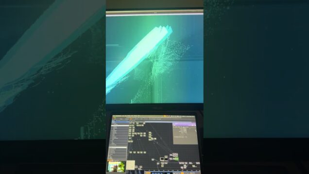 Do you dive in or zone out ? #touchdesigner #immersivevisuals #visualart