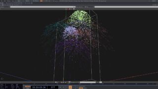 fireworks in Touchdesigner