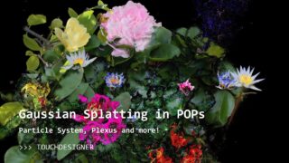 Gaussian Splats in TouchDesigner! Now in POPs!!! New Features!!!!