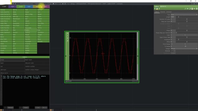 GENERAL – OPERATOR SNIPPETS  TOUCHDESIGNER – PARTE B