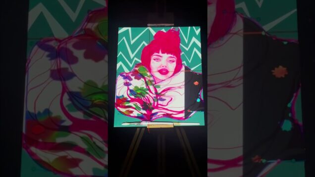How I Used TouchDesigner & AI to Animate My Own Painting