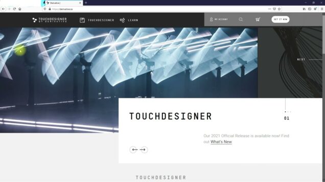 INSTALACIÓN TOUCHDESIGNER – PARTE A