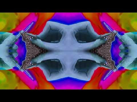 knitting demonstration – #touchdesigner