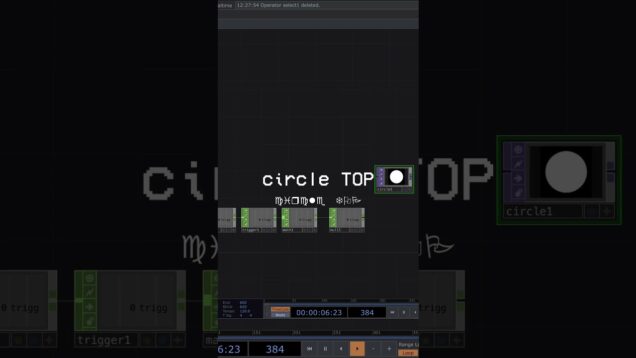 #midi notes controlling #touchdesigner  #visual