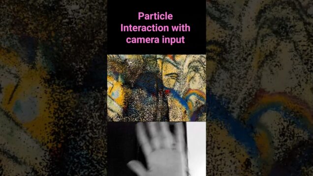 More interactive tutorial on my page #touchdesigner #interactivelearning #particles  #demo