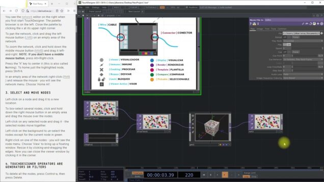 NODOS – TOUCHDESIGNER  ELEMENTOS BASICOS – PARTE D