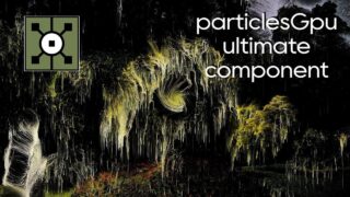 Our first interactive POP particles in #touchdesigner