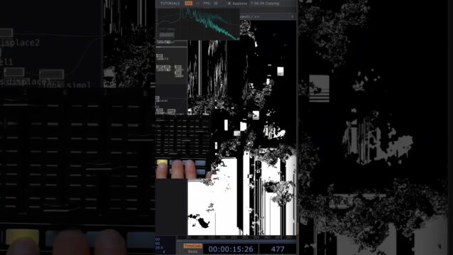 playable visuals and audio #touchdesigner #ableton