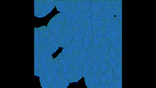 Reaction diffusion with particles in Touchdesigner