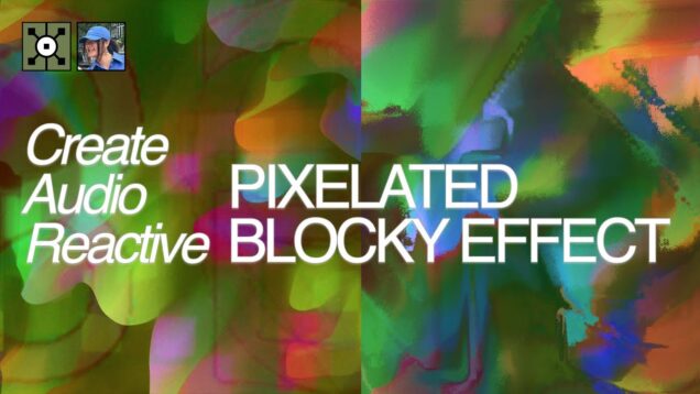 Retro Gaming Pixel Art Texture In TouchDesigner [PROJECTFILE]