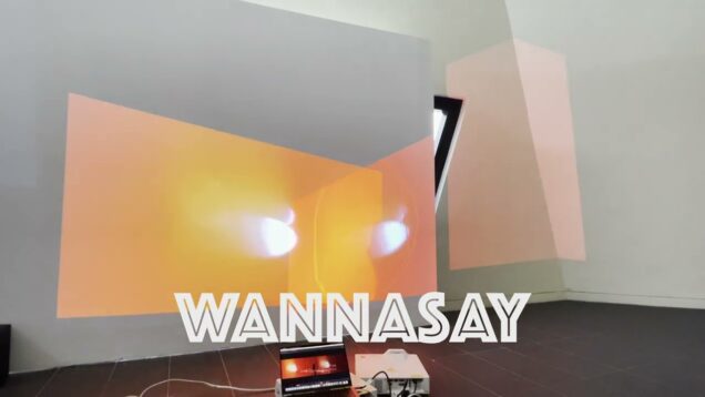 Retro Noir meets Bloodlight | Interactive Animation with TouchDesigner & Mediapipe | Wanna Say