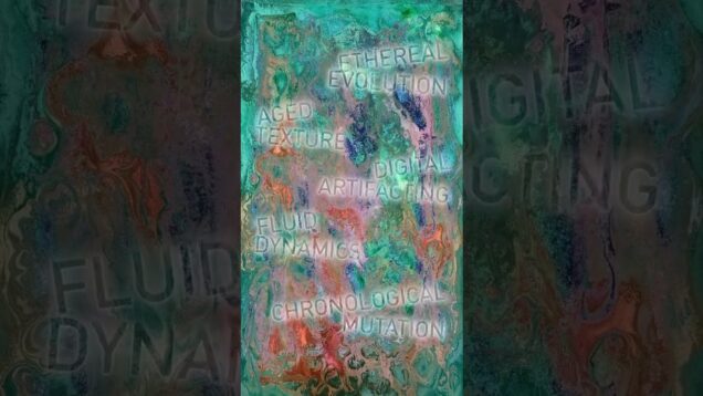 TouchDesigner – Digital Evolution of Dunhuang Murals #generativeart #aesthetic #art #digitalart