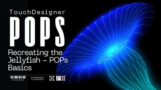 TouchDesigner POPs: Recreating the Jellyfish without Math, Using Revolve and Chop Patterns