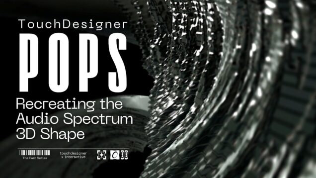 TouchDesigner POPs: Recreating the Audio Spectrum 3D Shape From Nono Using POPs