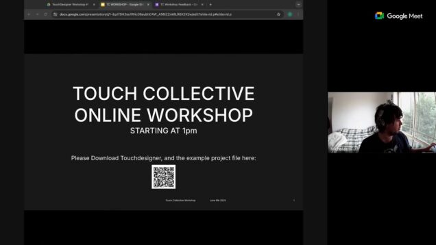 TouchDesigner Worskhop – Your First Audio-Visual by TouchCollective